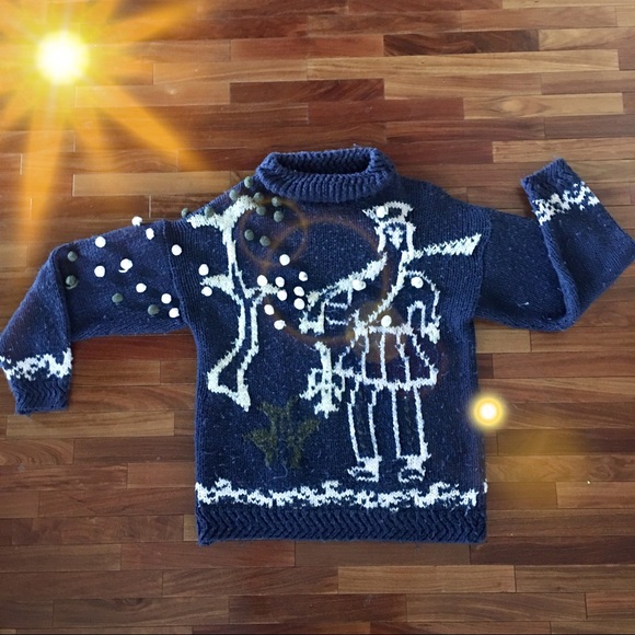 Outlander Large Pom Pom Knit Sweater - Picture 2 of 9